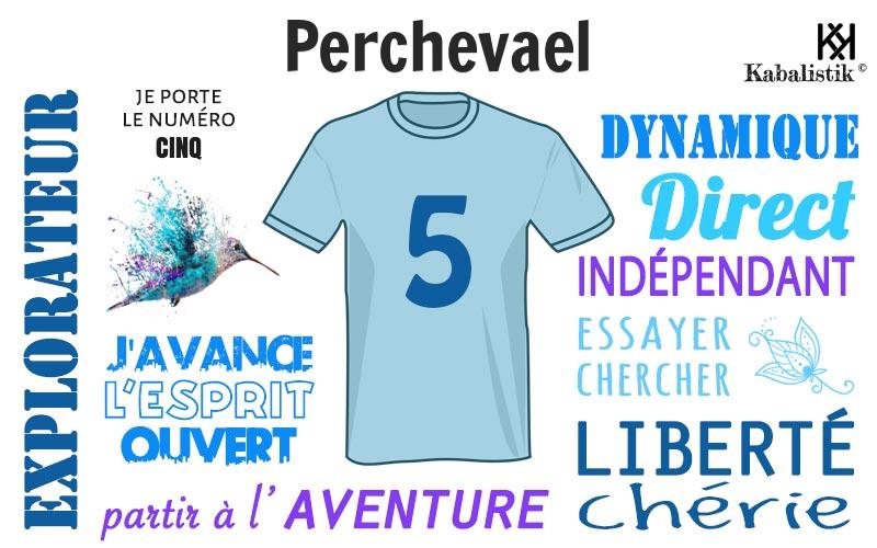 La signification numérologique du prénom Perchevael
