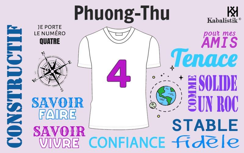 La signification numérologique du prénom Phuong-thu