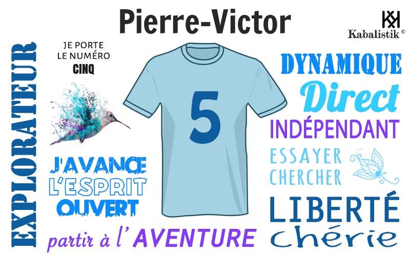 La signification numérologique du prénom Pierre-victor
