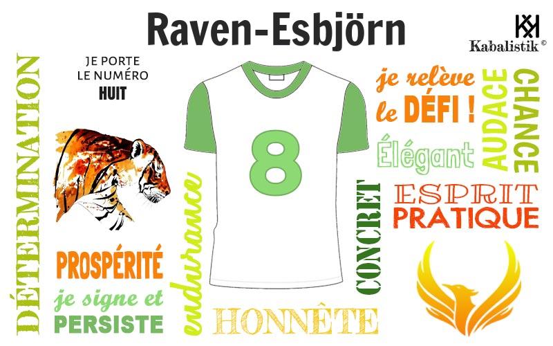 La signification numérologique du prénom Raven-esbjörn