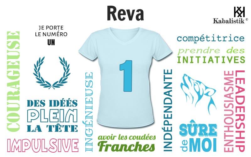 La signification numérologique du prénom Reva