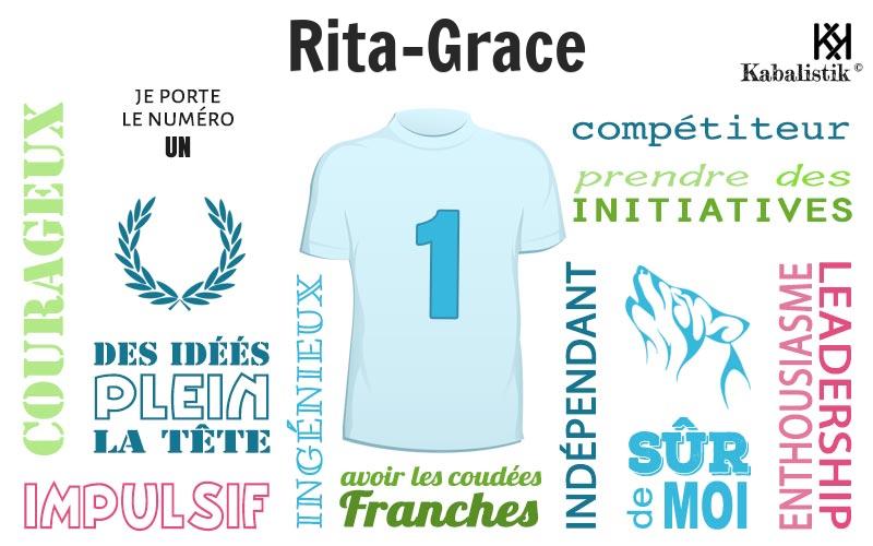 La signification numérologique du prénom Rita-grace
