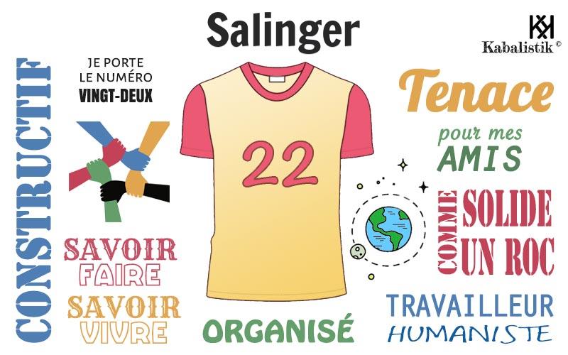 La signification numérologique du prénom Salinger