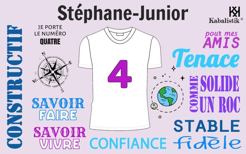 La signification numérologique du prénom Stéphane-junior