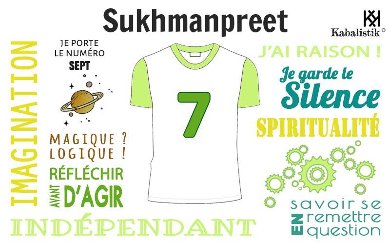 La signification numérologique du prénom Sukhmanpreet