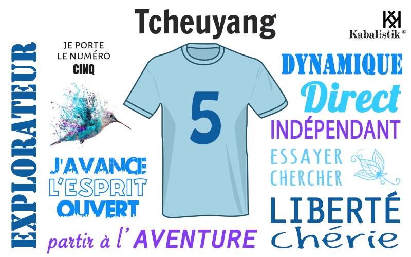 La signification numérologique du prénom Tcheuyang