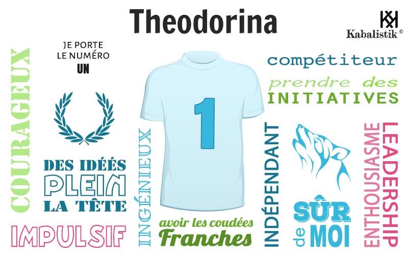 La signification numérologique du prénom Theodorina