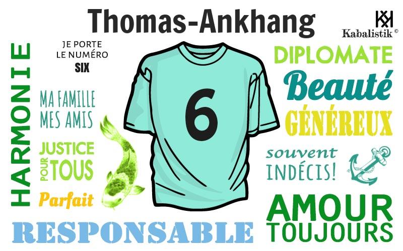 La signification numérologique du prénom Thomas-ankhang