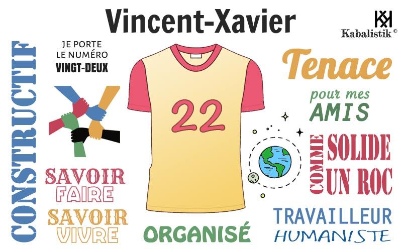 La signification numérologique du prénom Vincent-xavier