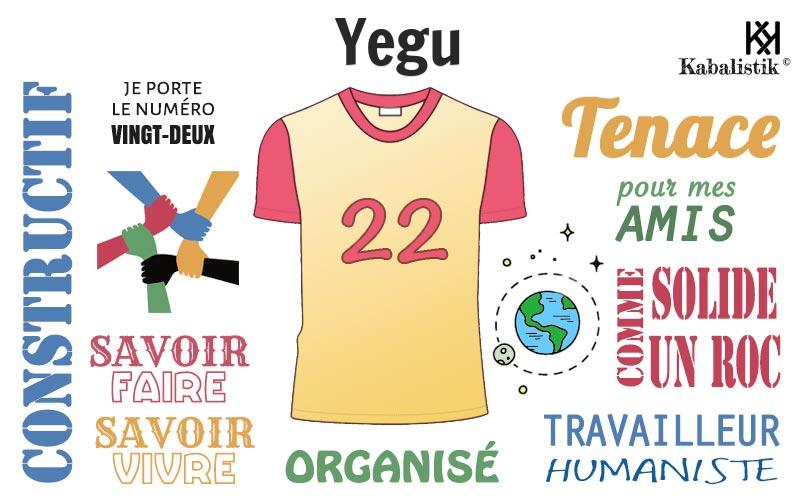 La signification numérologique du prénom Yegu