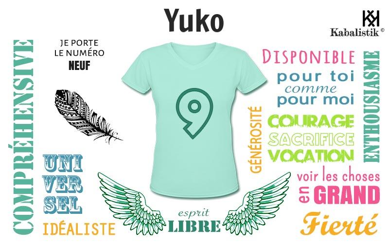 La signification numérologique du prénom Yuko
