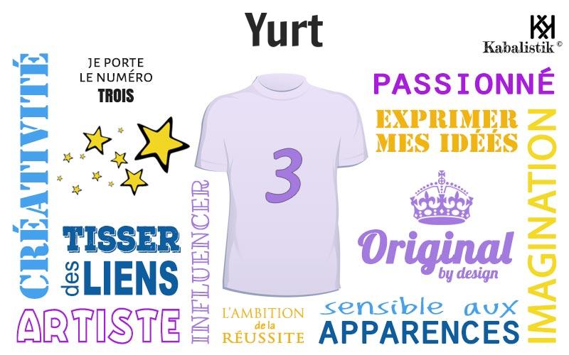 La signification numérologique du prénom Yurt