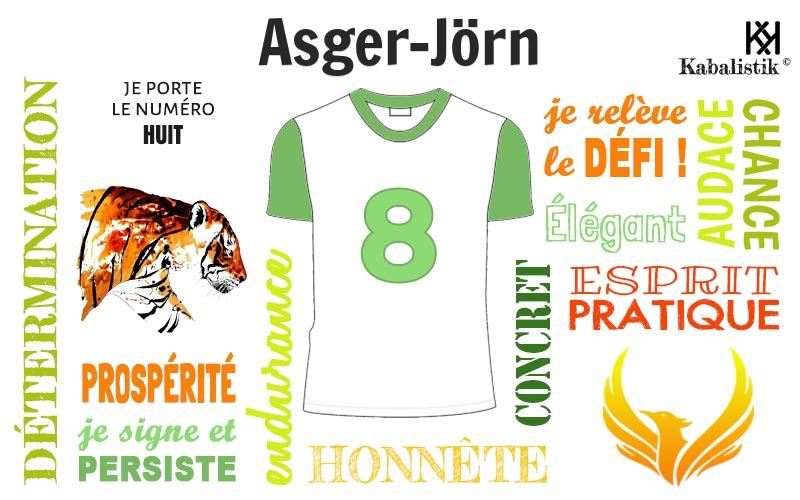 La signification numérologique du prénom Asger-jörn