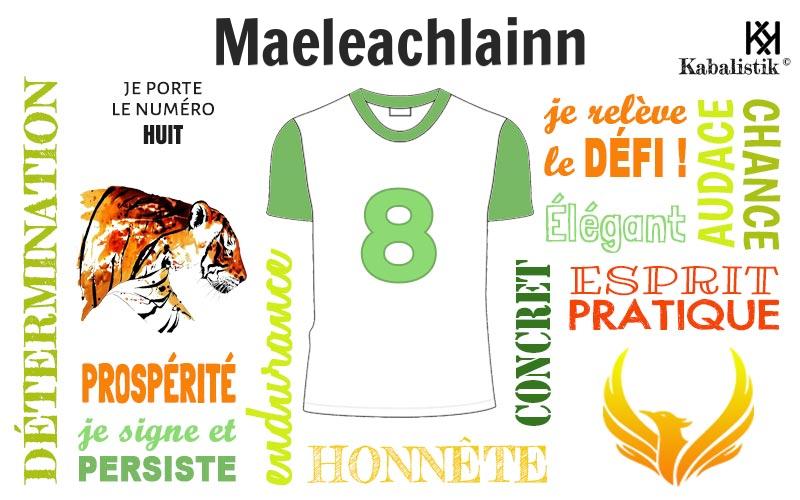 La signification numérologique du prénom Maeleachlainn