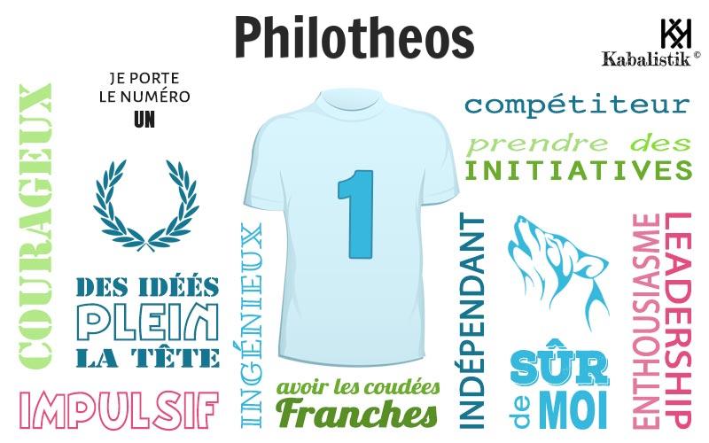 La signification numérologique du prénom Philotheos