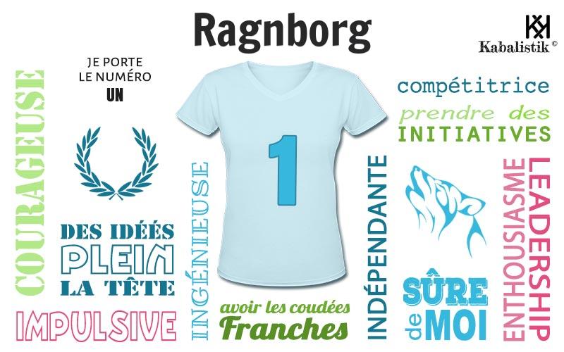La signification numérologique du prénom Ragnborg
