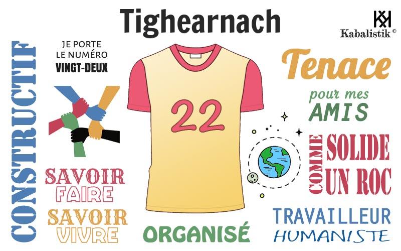 La signification numérologique du prénom Tighearnach