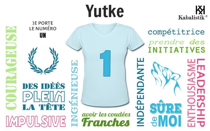 La signification numérologique du prénom Yutke