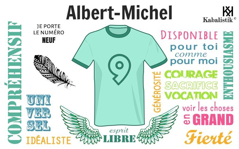 La signification numérologique du prénom Albert-Michel