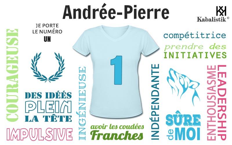 La signification numérologique du prénom Andrée-Pierre