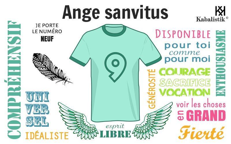 La signification numérologique du prénom Ange Sanvitus