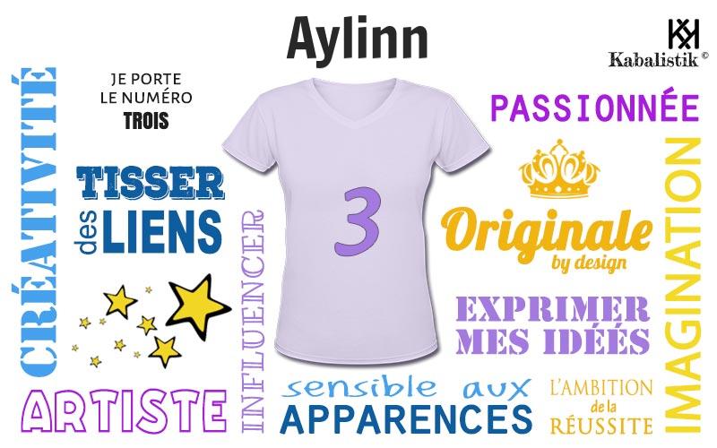 La signification numérologique du prénom Aylinn