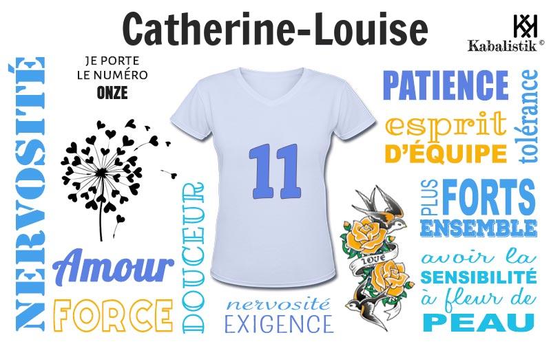 La signification numérologique du prénom Catherine-Louise