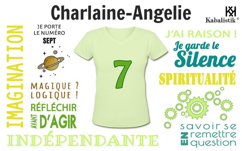La signification numérologique du prénom Charlaine-Angelie