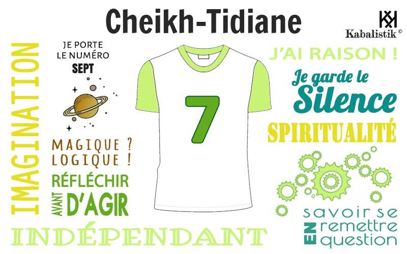 La signification numérologique du prénom Cheikh-Tidiane