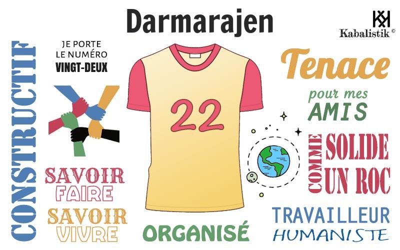 La signification numérologique du prénom Darmarajen