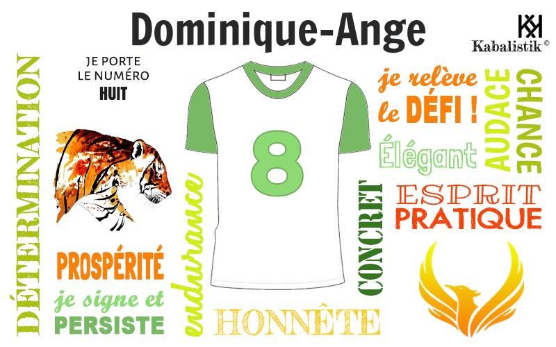 La signification numérologique du prénom Dominique-Ange