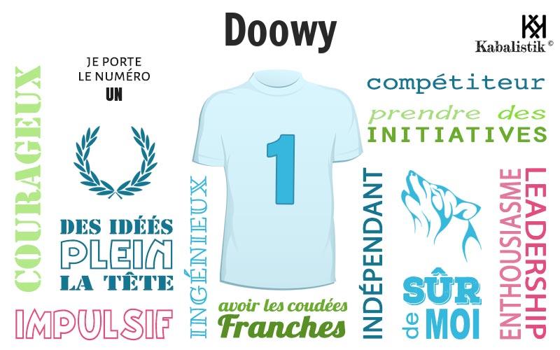 La signification numérologique du prénom Doowy