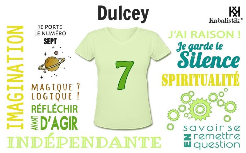 La signification numérologique du prénom Dulcey