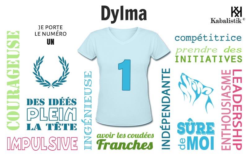 La signification numérologique du prénom Dylma