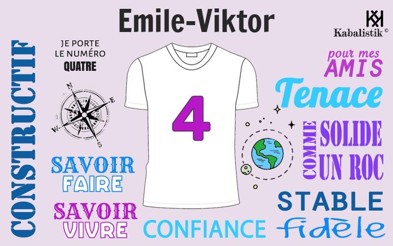 La signification numérologique du prénom Emile-Viktor
