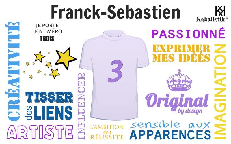 La signification numérologique du prénom Franck-Sebastien