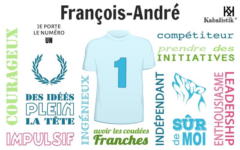 La signification numérologique du prénom François-André