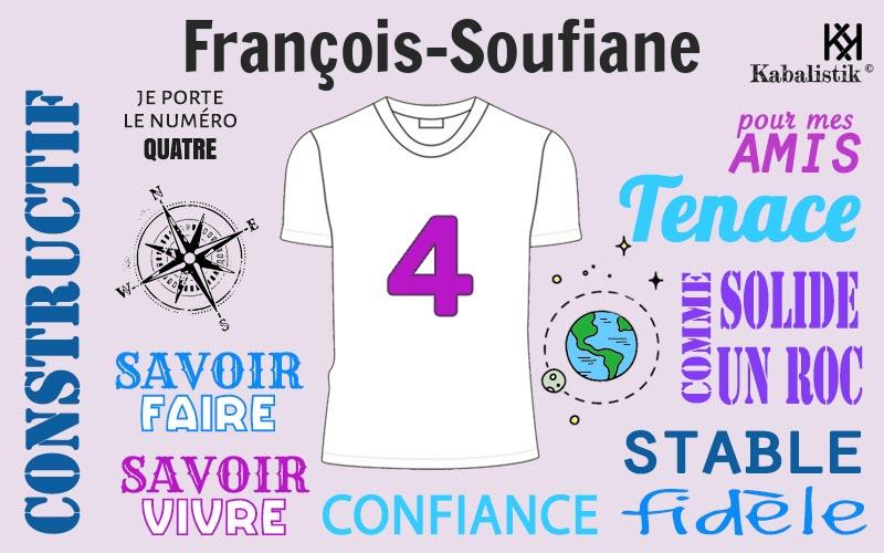 La signification numérologique du prénom François-Soufiane