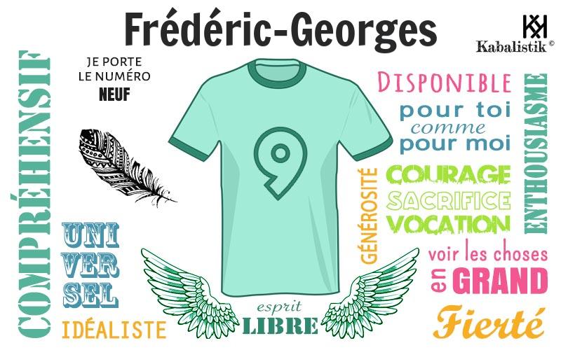 La signification numérologique du prénom Frédéric-Georges