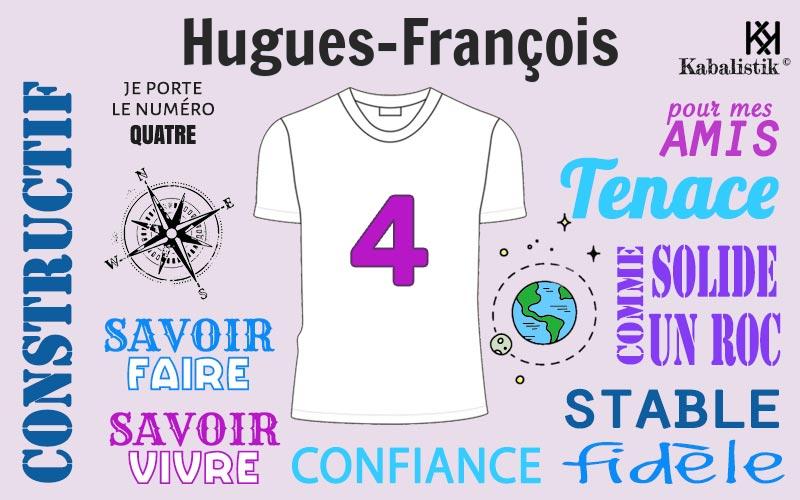 La signification numérologique du prénom Hugues-François
