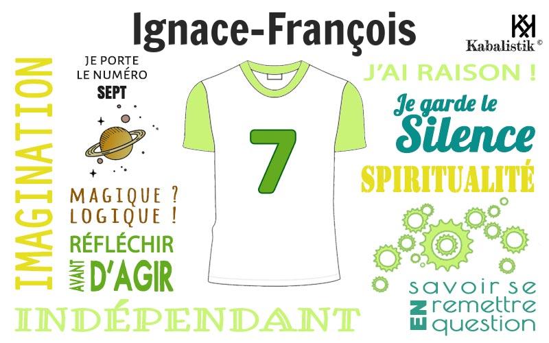 La signification numérologique du prénom Ignace-François