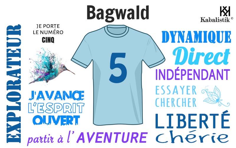 La signification numérologique du prénom Bagwald