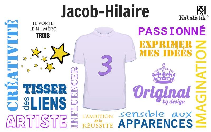 La signification numérologique du prénom Jacob-Hilaire