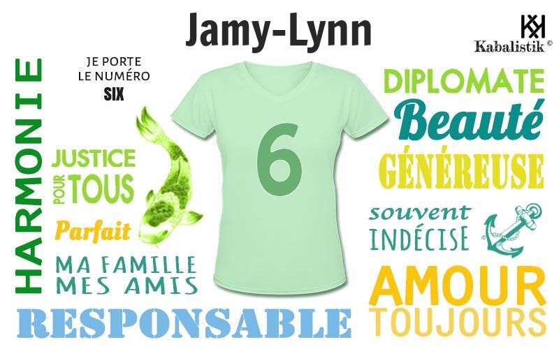 La signification numérologique du prénom Jamy-Lynn