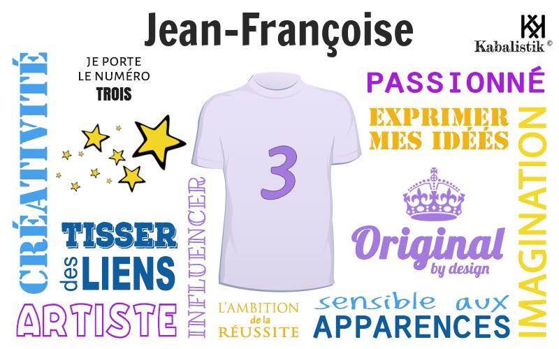 La signification numérologique du prénom Jean-Françoise