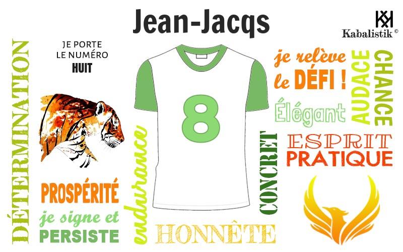 La signification numérologique du prénom Jean-Jacqs