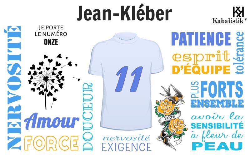 La signification numérologique du prénom Jean-Kléber