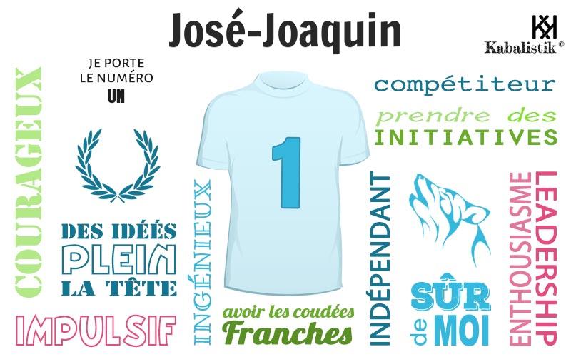 La signification numérologique du prénom José-Joaquin