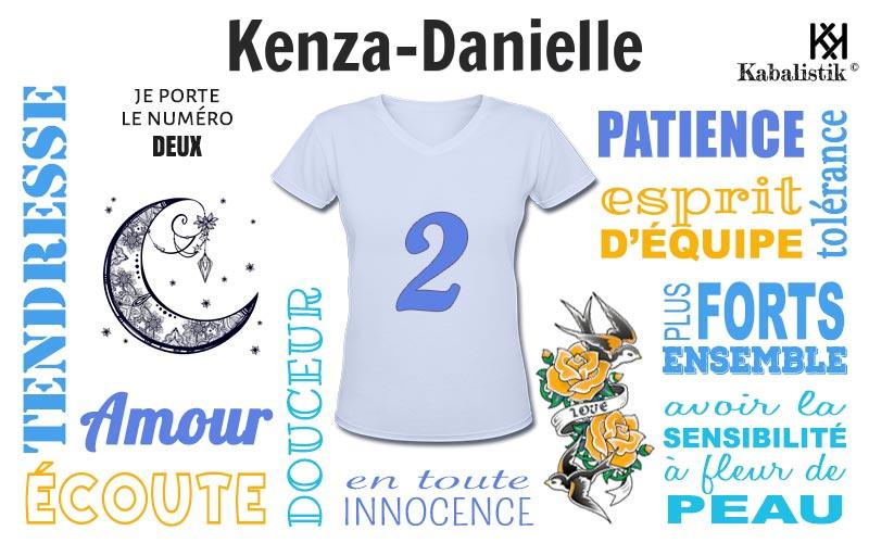 La signification numérologique du prénom Kenza-Danielle
