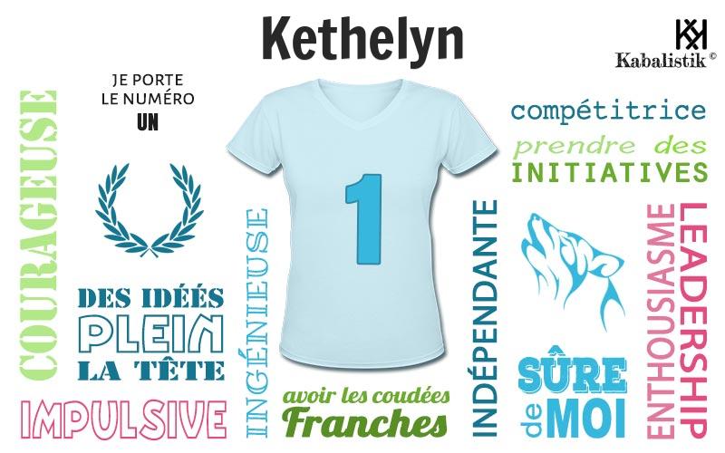 La signification numérologique du prénom Kethelyn